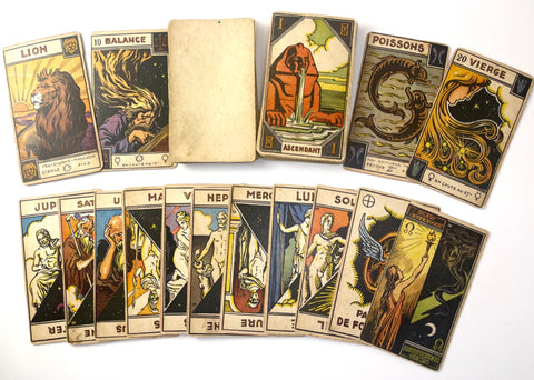 c.1930 Tarot Astrologique/Astrological Tarot