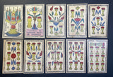19th Century Italian Tarot Cards c.1880 Vallo Italy 78/78