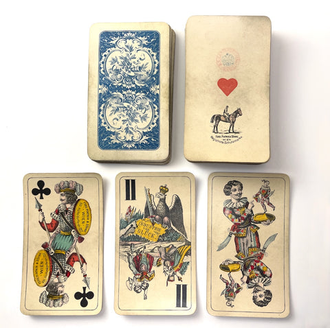 c.1903 Austrian Tarock Ferd Piatnik &  Söhne 54/54