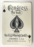 c.1906 Congress 606 Playing Cards 53/53 USPCC