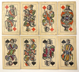 c.1885 Hungarian Tarock Tarot Reszveny-Tarsulat 42/42 Budapest
