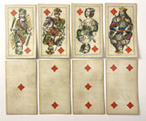 c.1865 Austrian Tarock Tarot Titze & Schinkay 54/54 Vienna