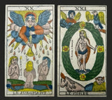 c.1875 Tarot de Besançon, J. Blanche succr. Renault Jerger