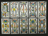c.1875 Tarot de Besançon, J. Blanche succr. Renault Jerger