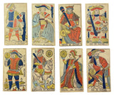 c.1870 Gassmann Swiss Tarot de Marseille Complete