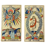 c.1870 Gassmann Swiss Tarot de Marseille Complete