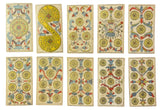 c.1870 Gassmann Swiss Tarot de Marseille Complete