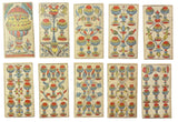 c.1870 Gassmann Swiss Tarot de Marseille Complete