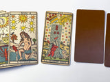 c.1900 Tarot Besançon B.P. Grimaud 77/78 Cards + 1 optional replacement card