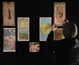 La Mort, Dancing Death, Etteilla III, Canvas Print