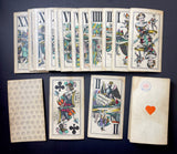 c.1880 Austrian Tarock Ferd Piatnik, Industrie und Gluck 54/54