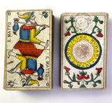 c.1904 Guglielmo Murari Tarot Piemontese 72/78 Cards Partial