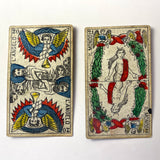 c.1904 Guglielmo Murari Tarot Piemontese 72/78 Cards Partial