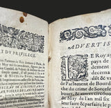 1612 Tableau de l'inconstance des Mauvais Anges et Demons, Lancre