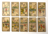 c.1890 Tarot Chinois, B.P. Grimaud