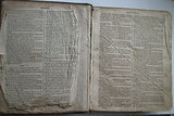 1821 Welsh Holy Bible, rare 1588 Morgan translation reprinted by Richard Jones