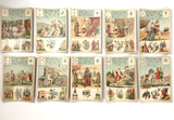c. 1890 Grand Jeu Lenormand, H. Pussey, 54 Astro Mythological Cards, Paris, France