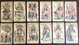 c.1885, Amedeo Candiani, in Novara. Piemontese, incomplete 77/78 cards
